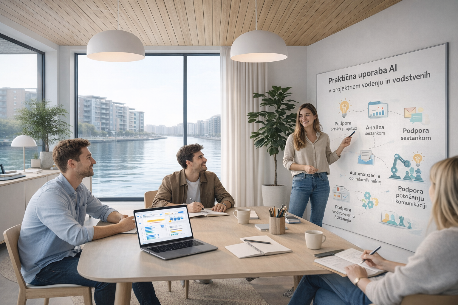 AI v projektnem vodenju in vodstvenih vlogah